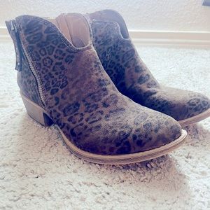 Not Rated Cheetah Booties